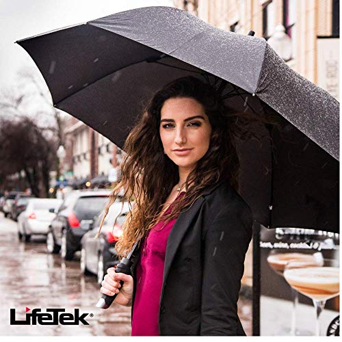 Lifetek windproof hot sale travel umbrella